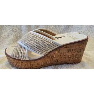 NEW Donald Pliner‎ Ilonar Crisscross Wedges Heels Platform Women Size 11M White